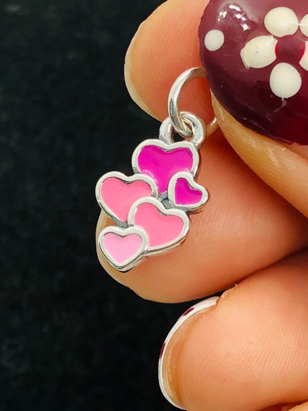 James Avery Enamel Lots of Love Charm